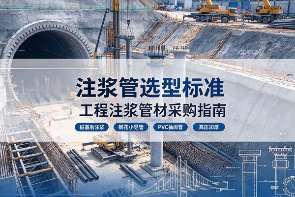 椒江注浆管选型标准