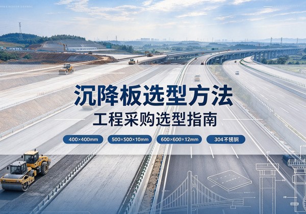 椒江沉降板选择方法
