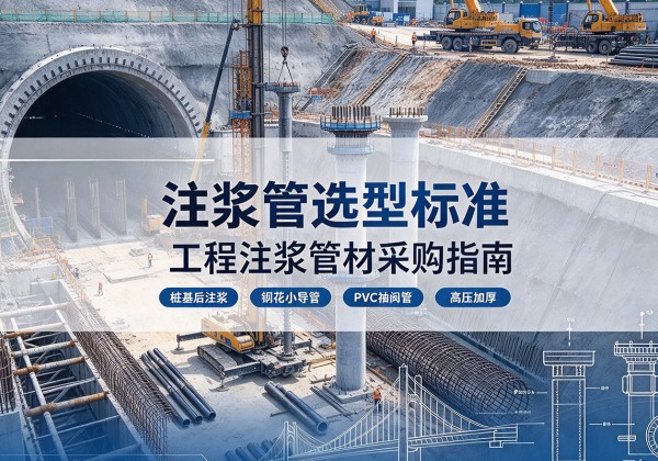 椒江注浆管选型标准